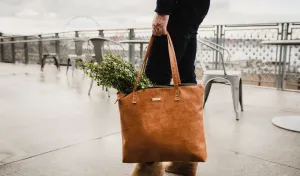 Executive Tote | Cognac