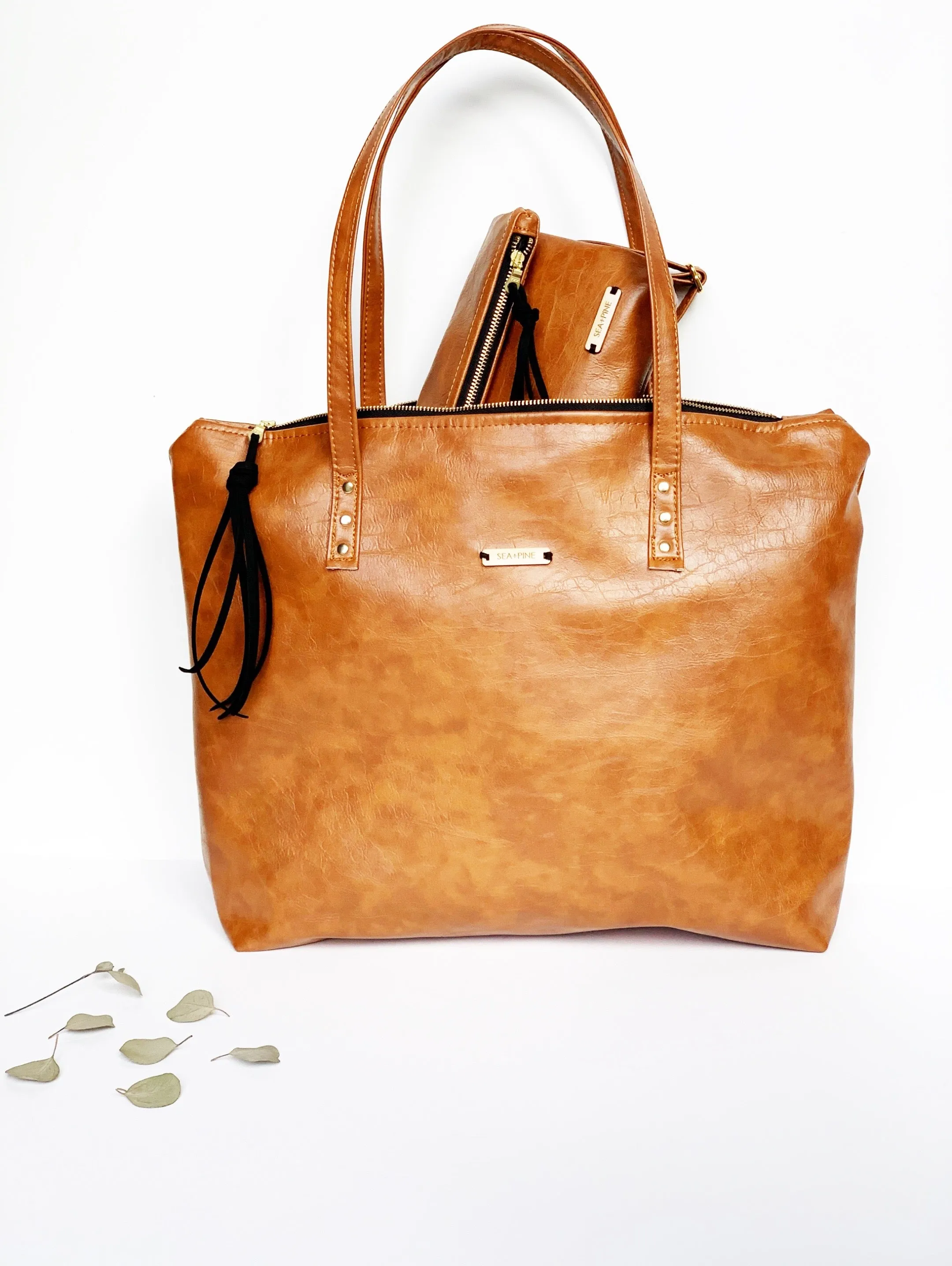 Executive Tote | Cognac