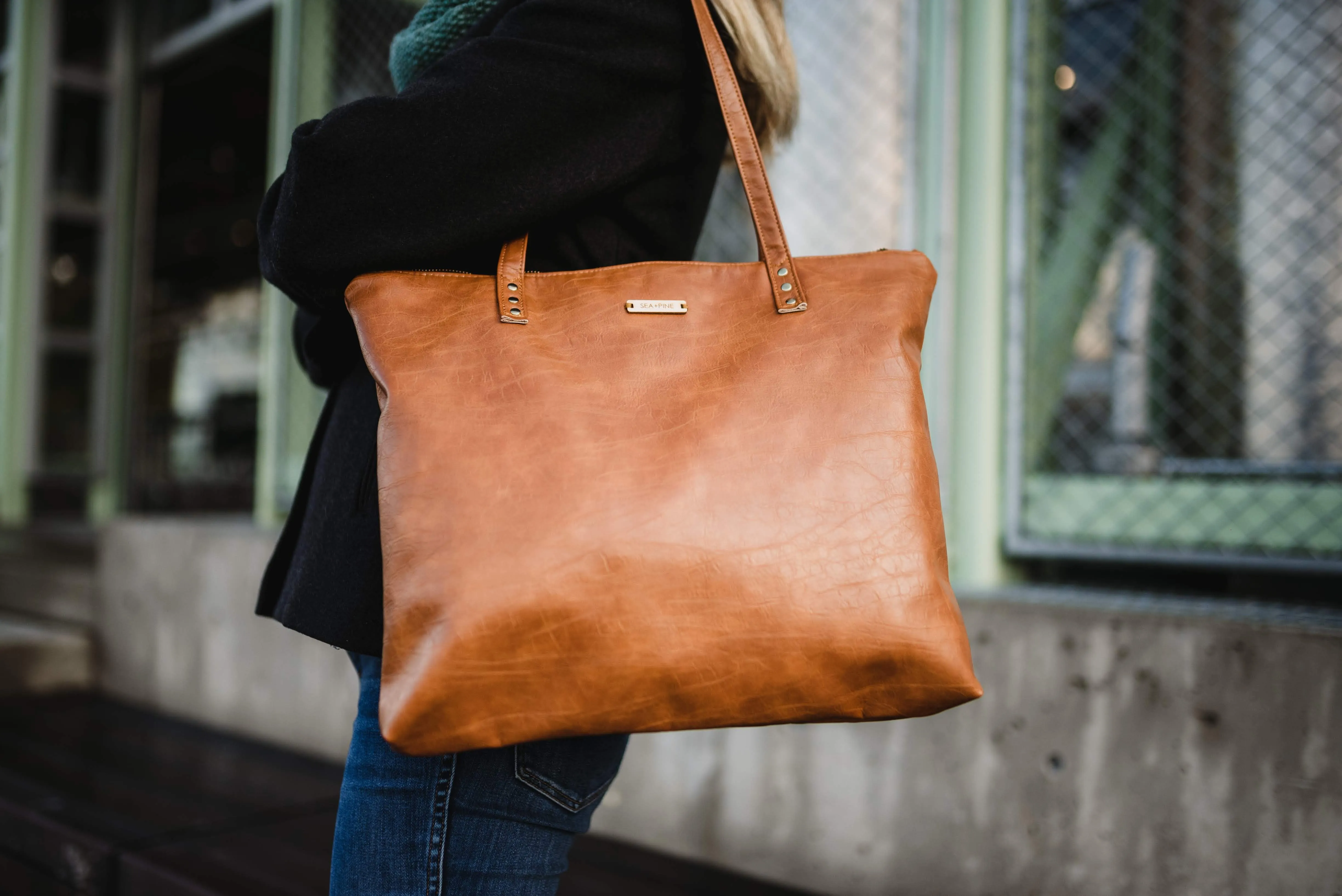 Executive Tote | Cognac