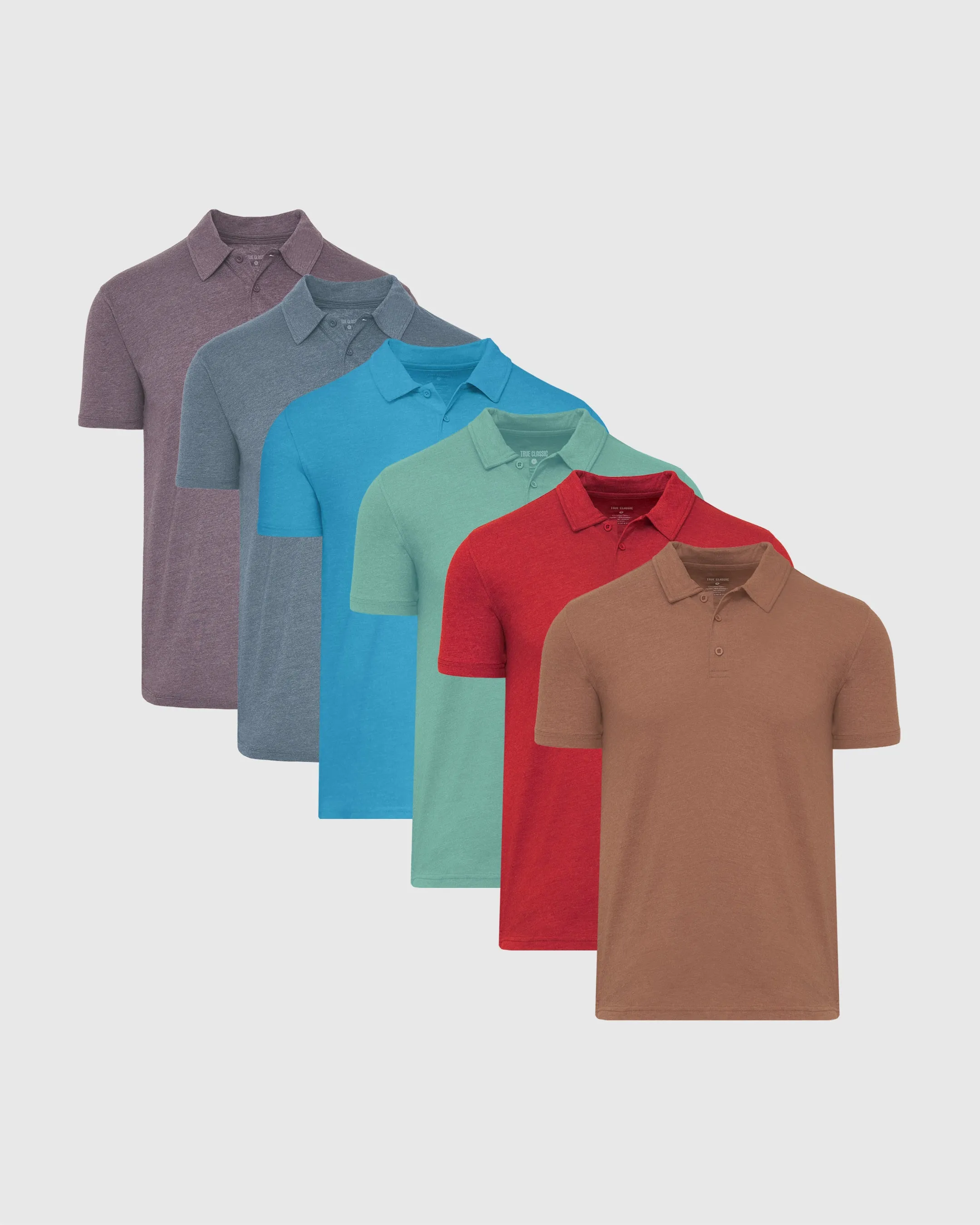 Full Rotation Short Sleeve Classic Polo 6-Pack
