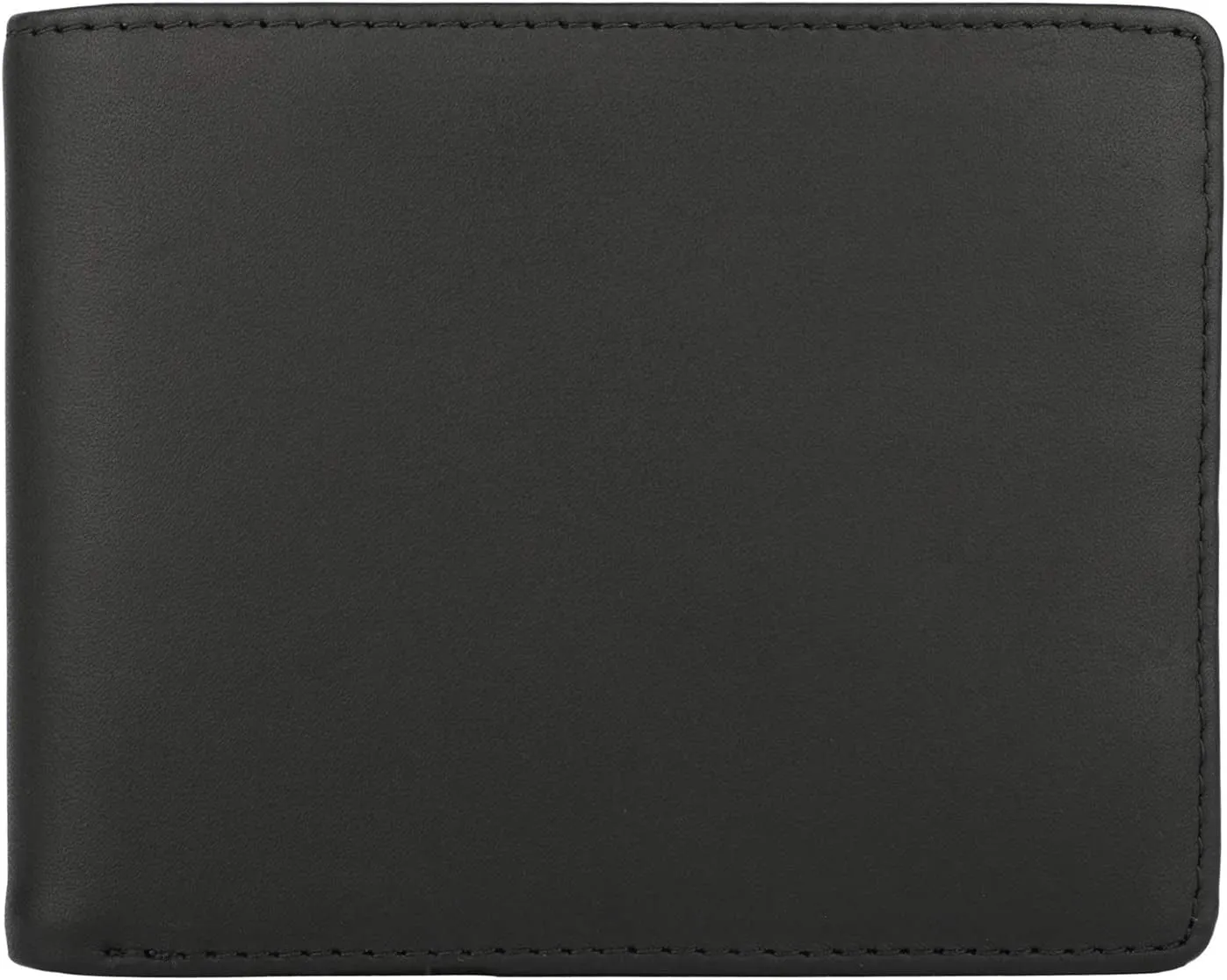 Genuine Leather Bifold Wallet for Men with 2 ID Window