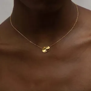 Geometric Curve Necklace