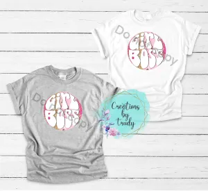 Girl boss pink and gold- T SHIRT