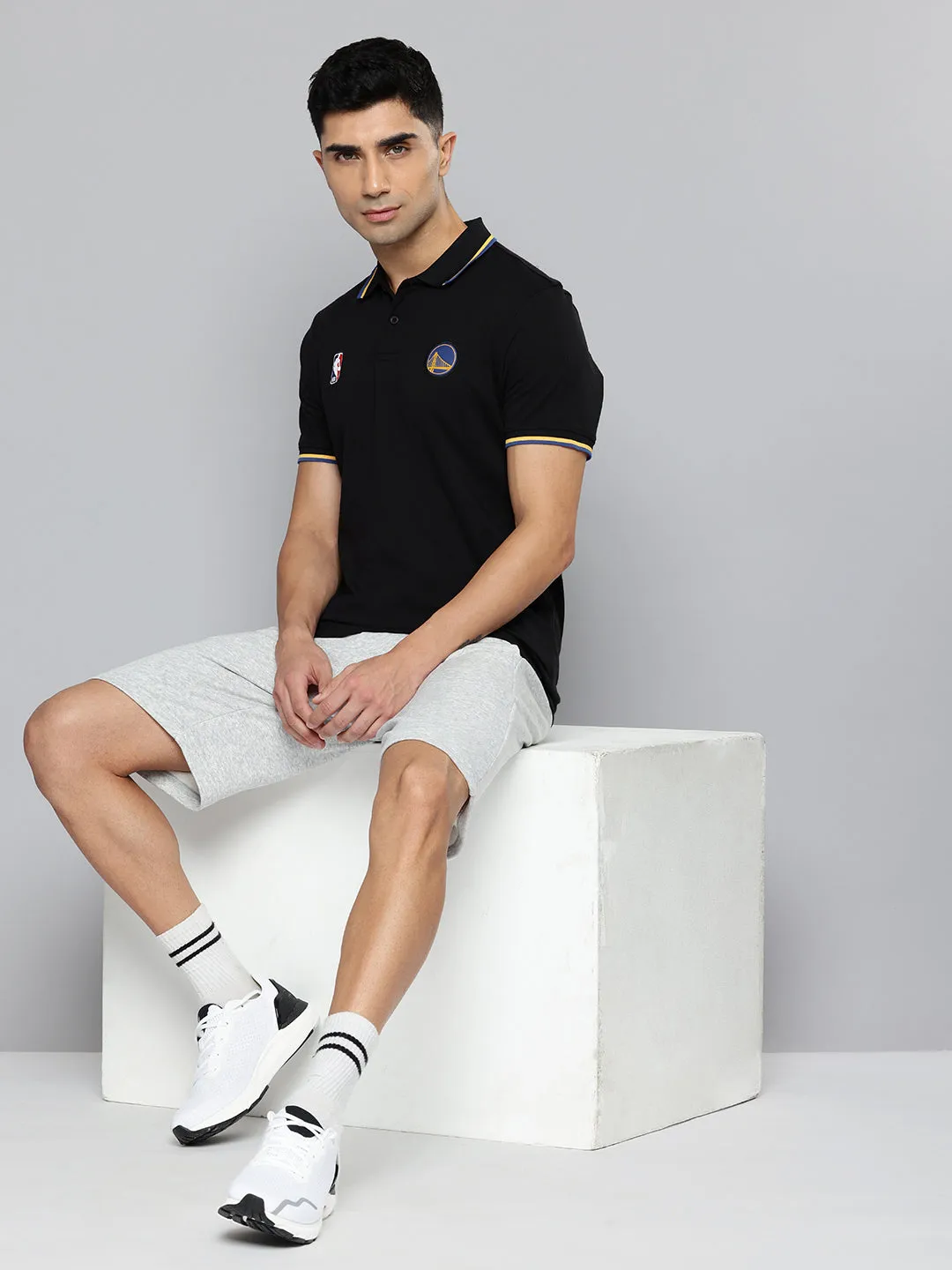 Golden State Warriors: Classic Polo Black