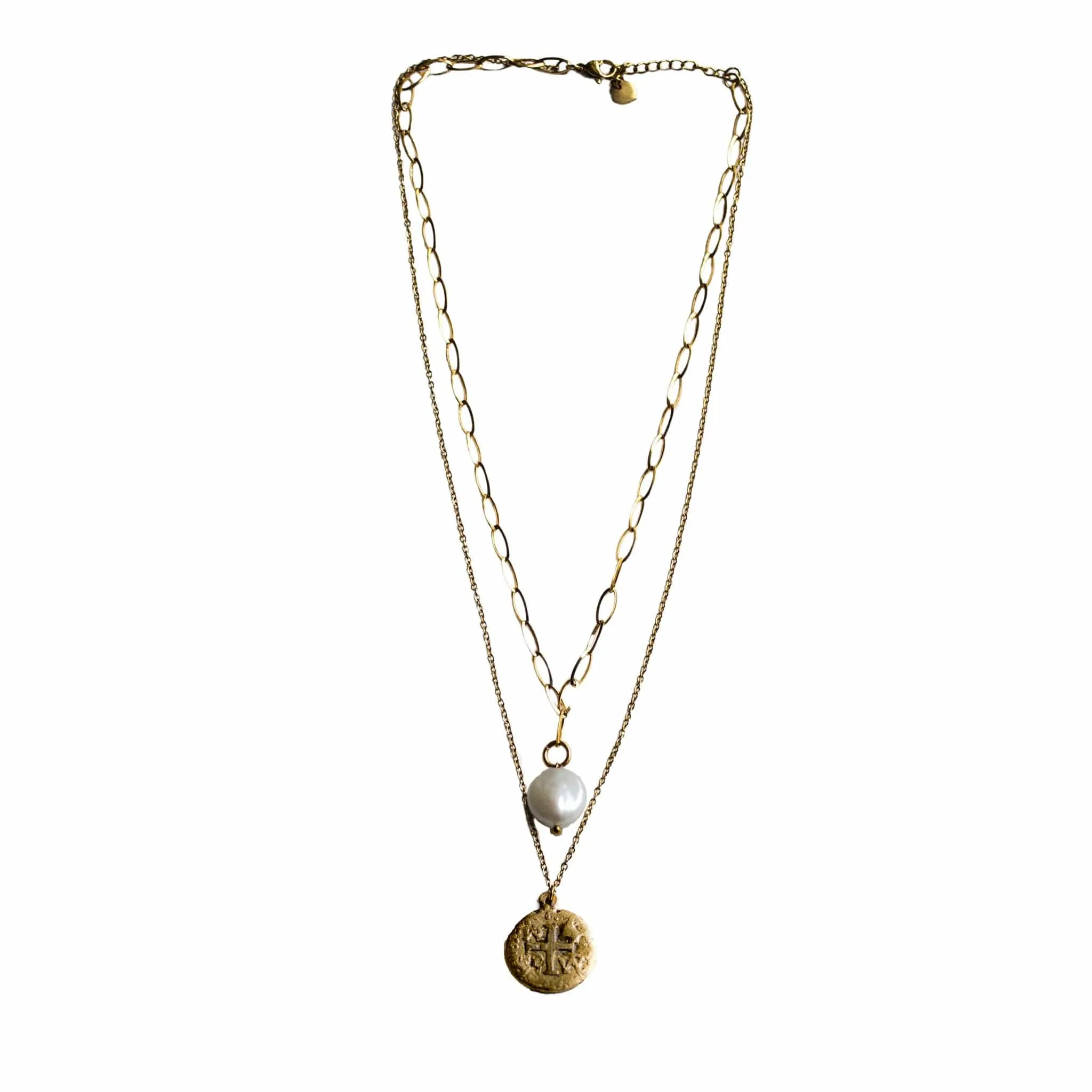 He'lie Pearl Pendant Necklace