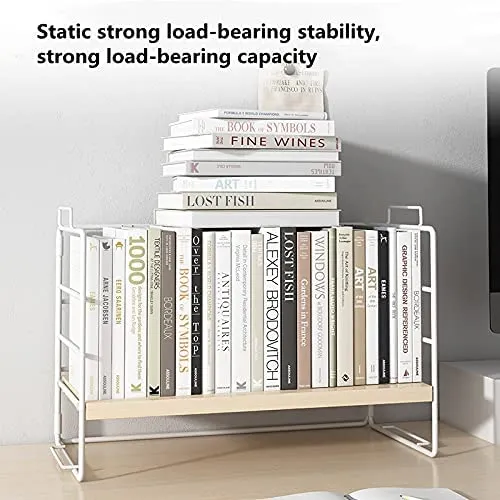 Homlly Adjustable Multi layer Book shelf