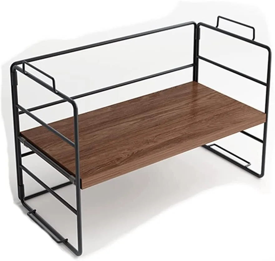 Homlly Adjustable Multi layer Book shelf