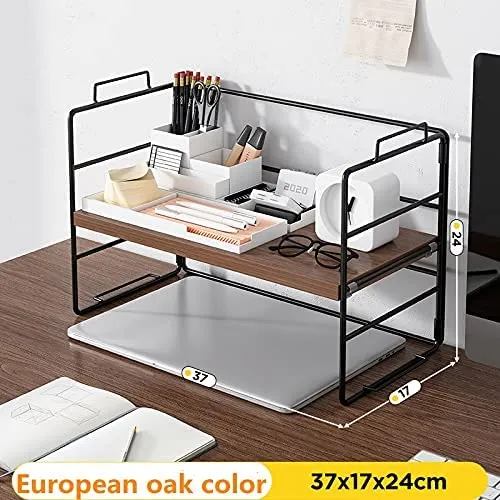 Homlly Adjustable Multi layer Book shelf