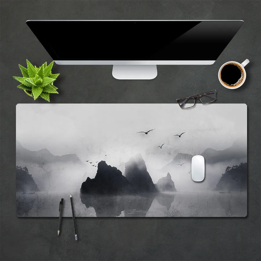 Homlly Printed Office Desk Gaming Mouse Mat