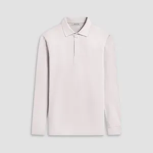 Honeycomb Long Sleeve Polo