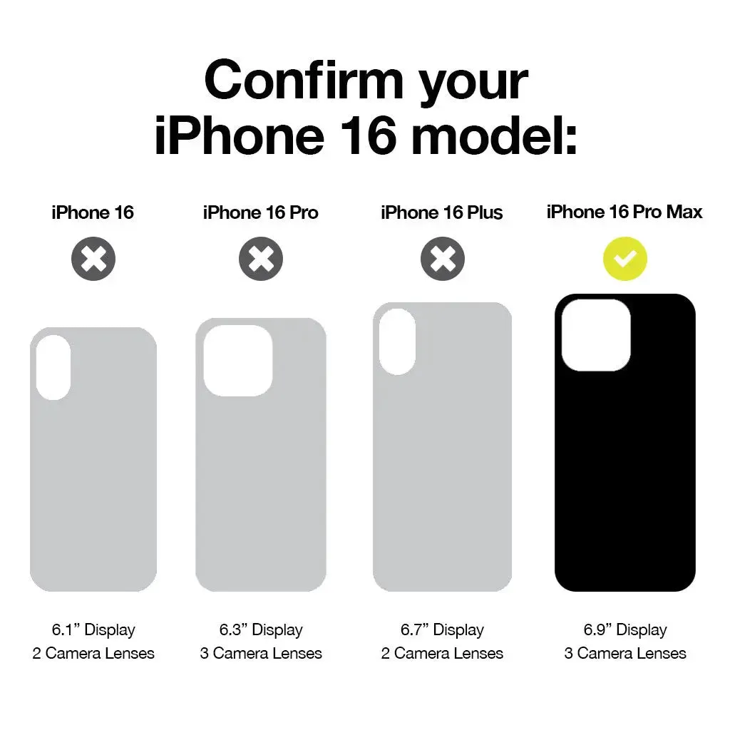 ICON Case with MagSafe for iPhone 16 Pro Max