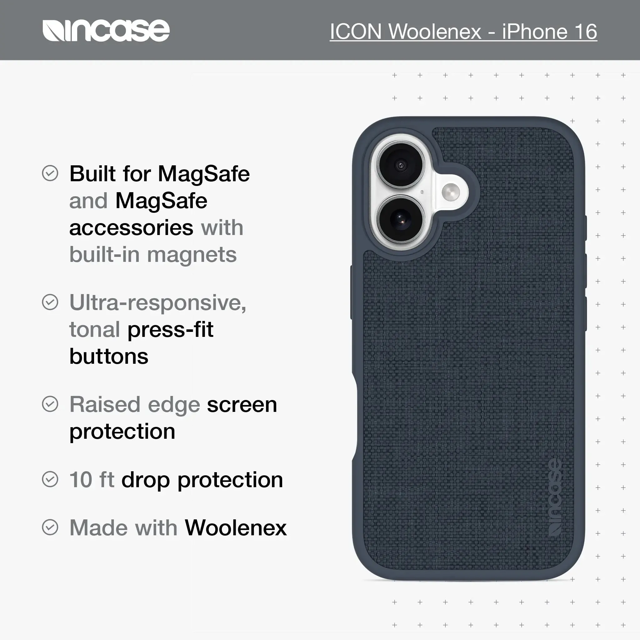 ICON Case with MagSafe for iPhone 16