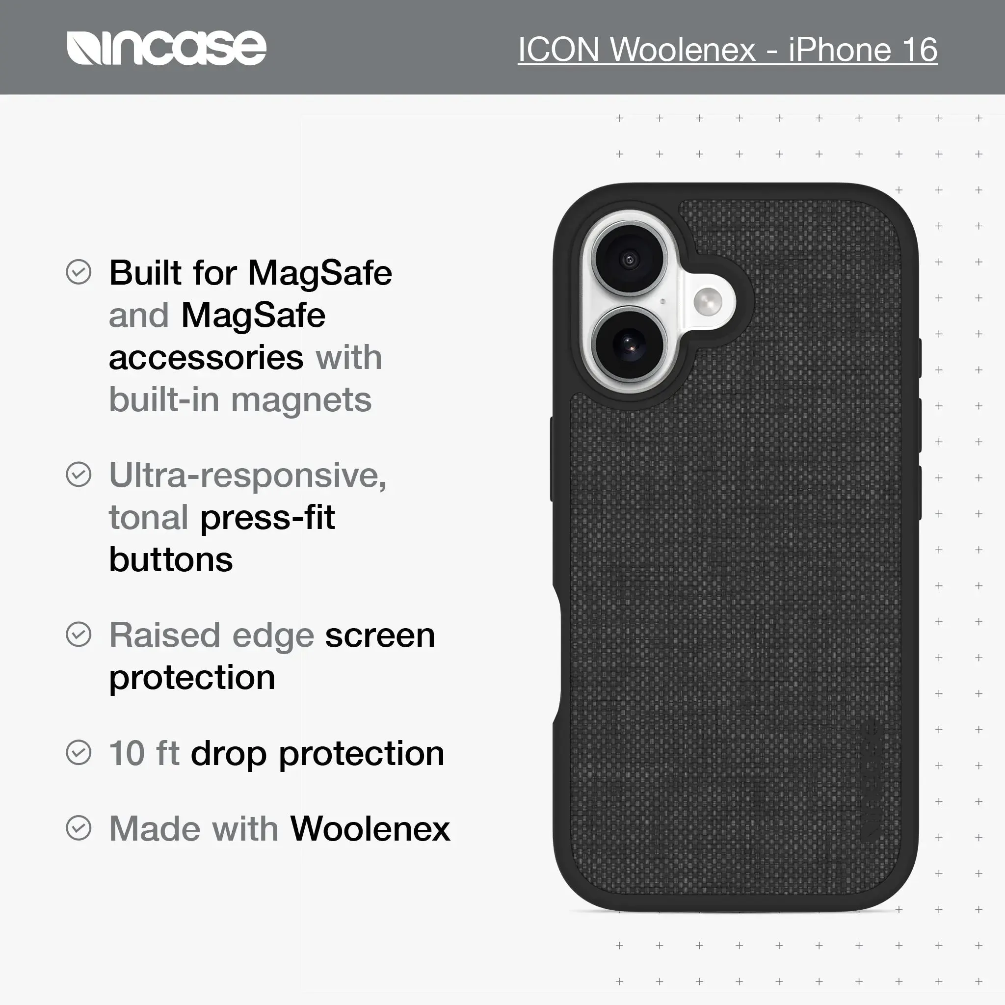 ICON Case with MagSafe for iPhone 16