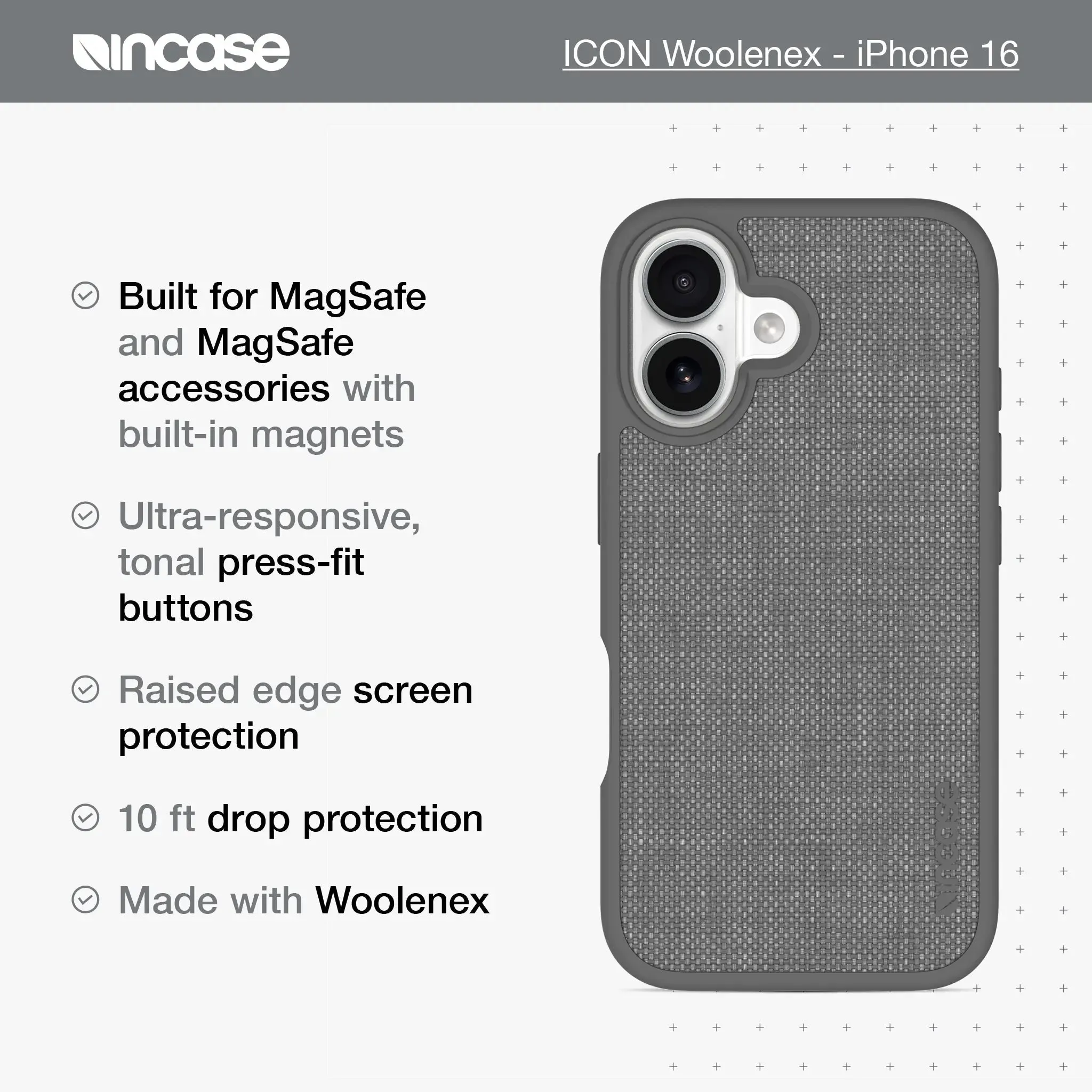 ICON Case with MagSafe for iPhone 16