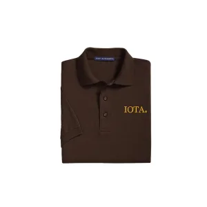 Iota Phi Theta Soft Cotton Pique Polo - IOTA