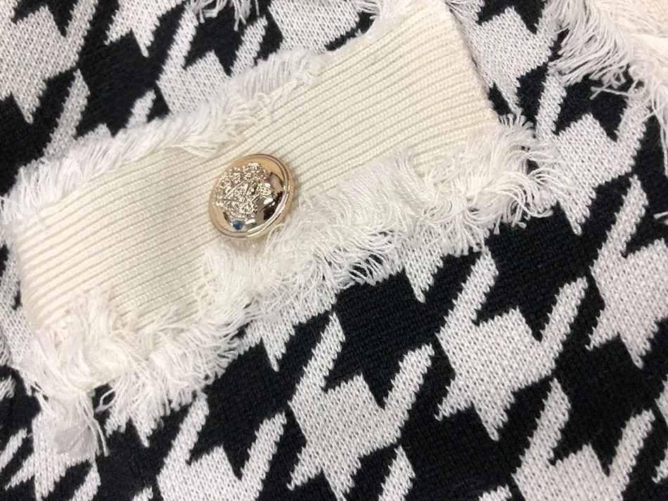 Jessica's Houndstooth Office Suit Set