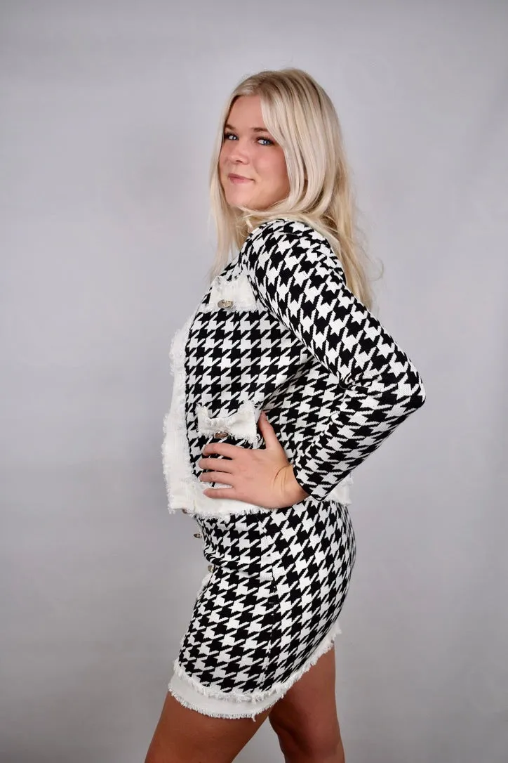 Jessica's Houndstooth Office Suit Set