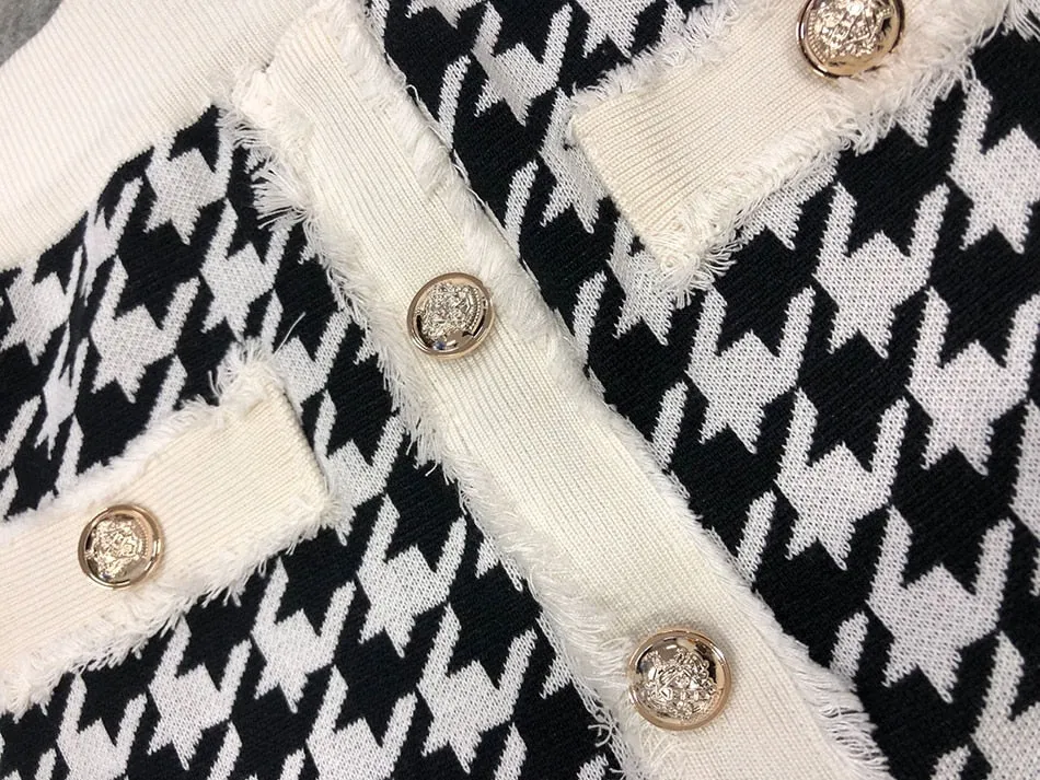 Jessica's Houndstooth Office Suit Set