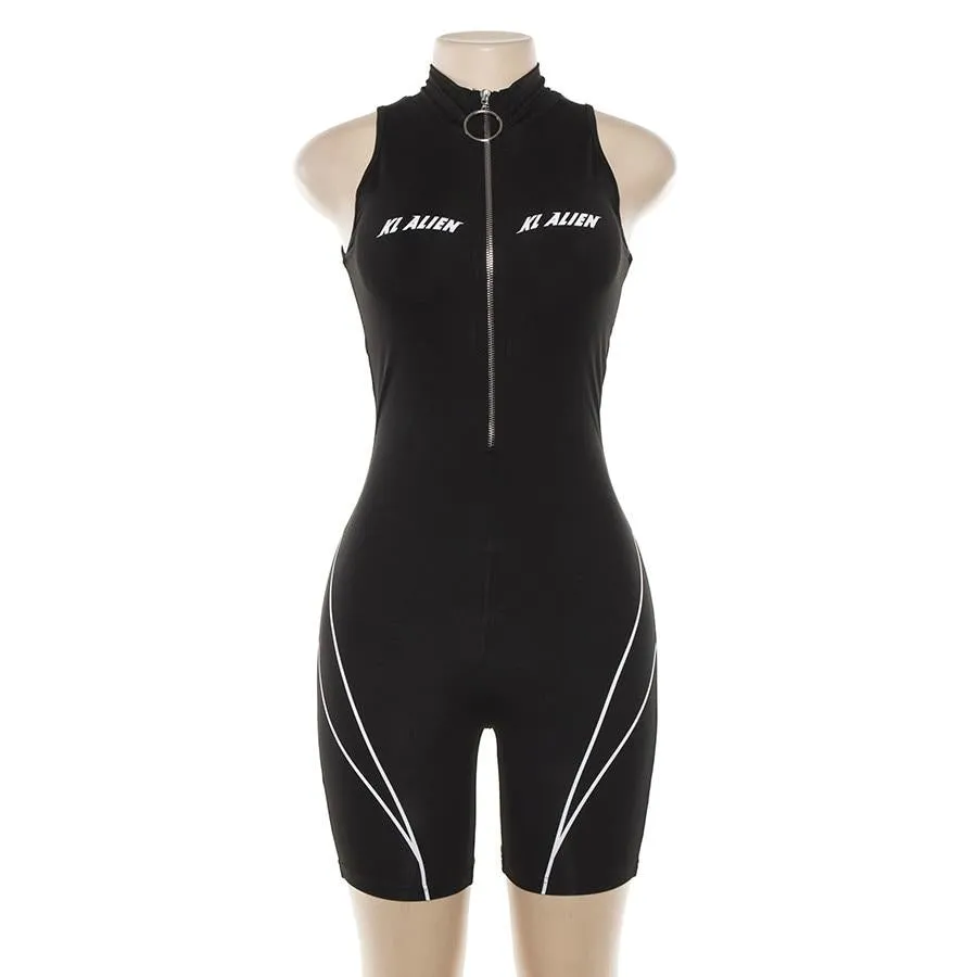 KL Alien Sleeveless Playsuit