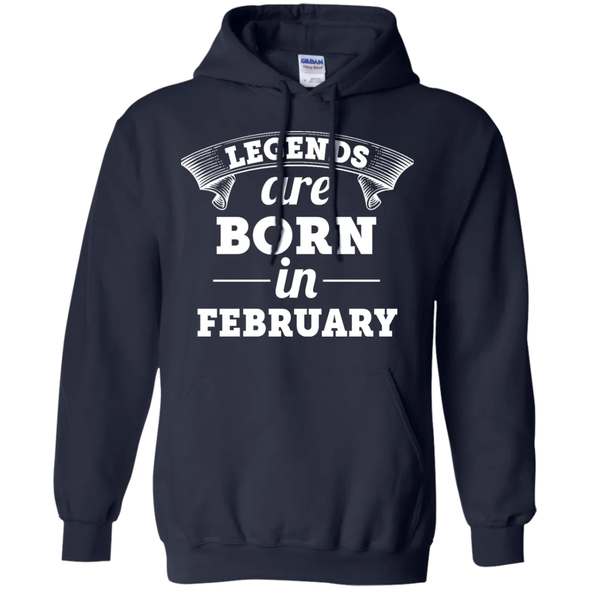 Legends are born in February Shirt, Hoodie, Tank