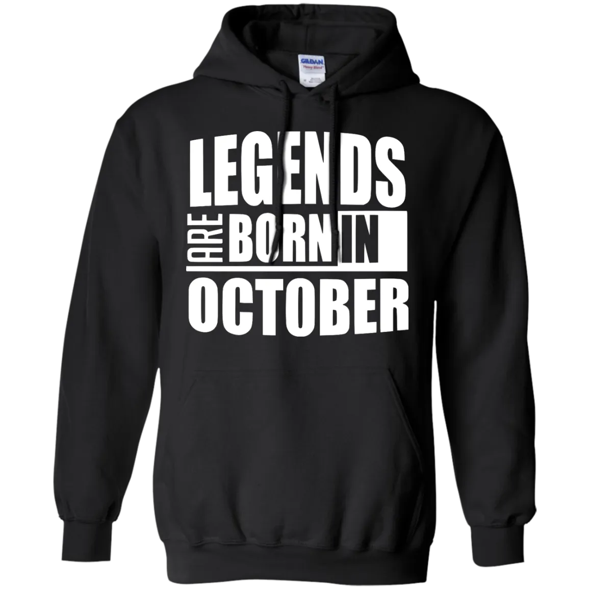 Legends are born in October shirt, hoodie, tank