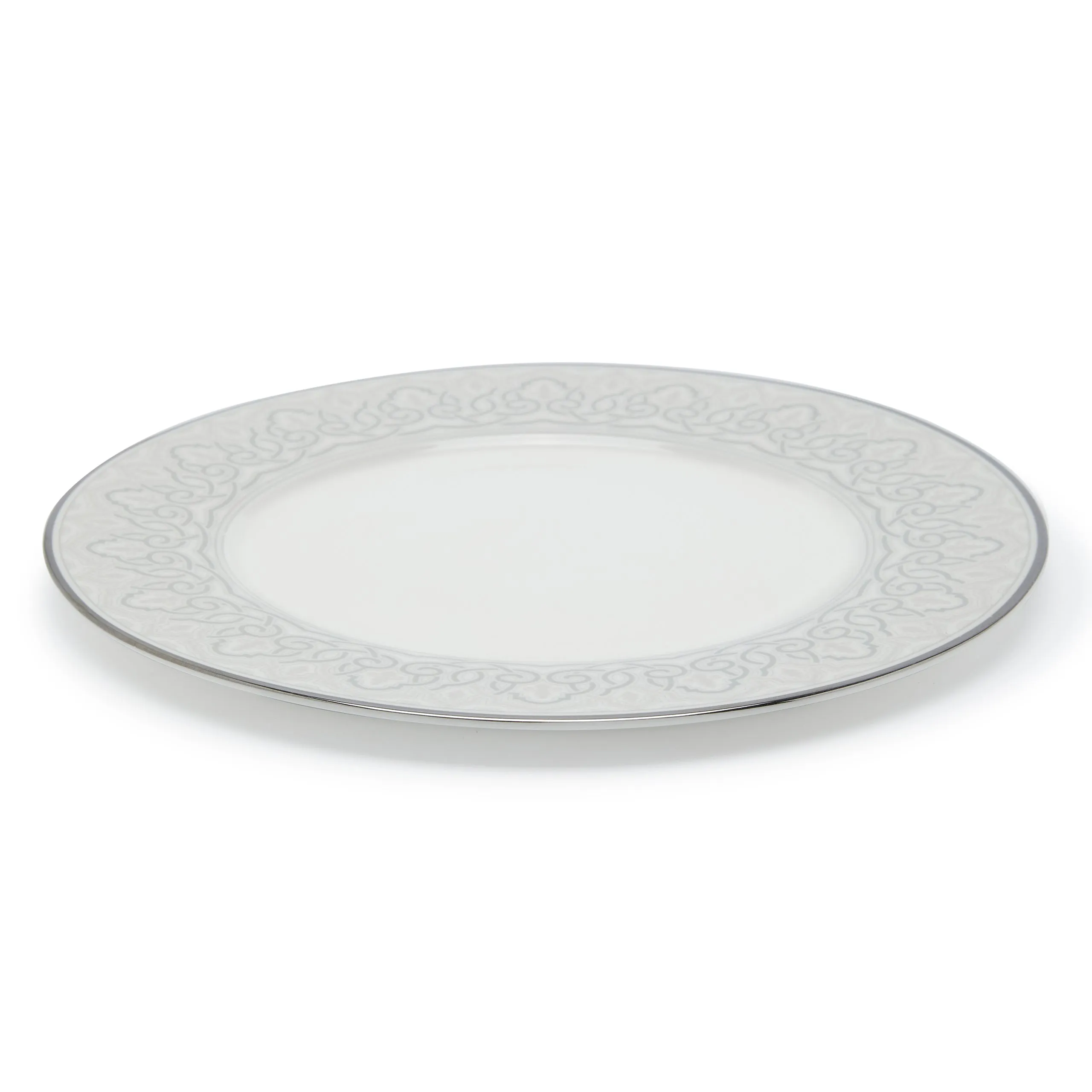 LG JASPER MAIN PLATE (28 CM, WHITE)