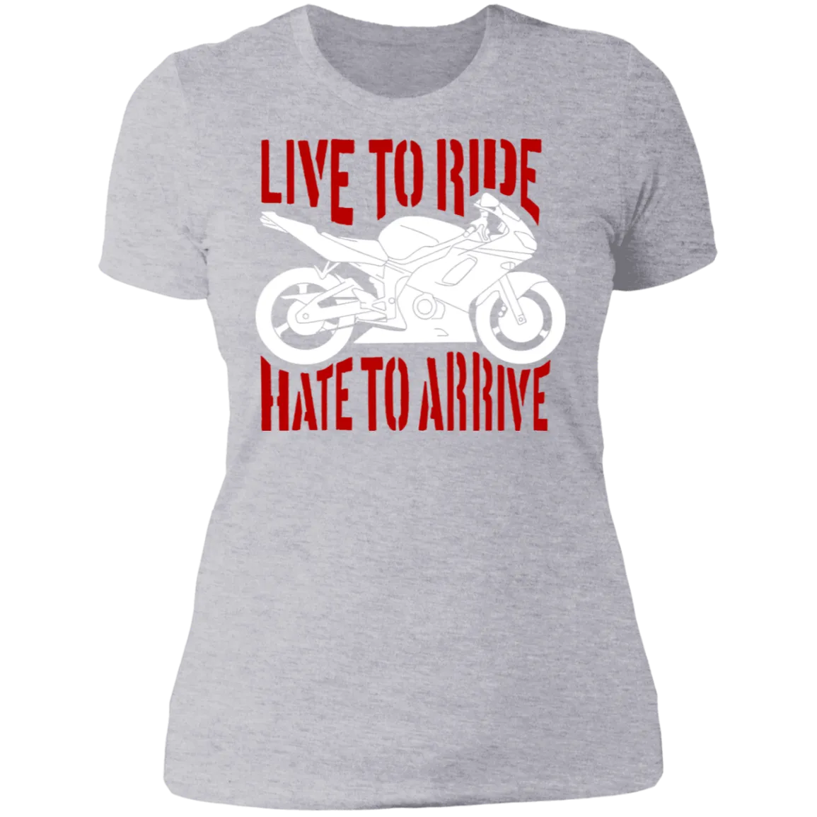 LIVE TO RIDE LADIES T-SHIRT