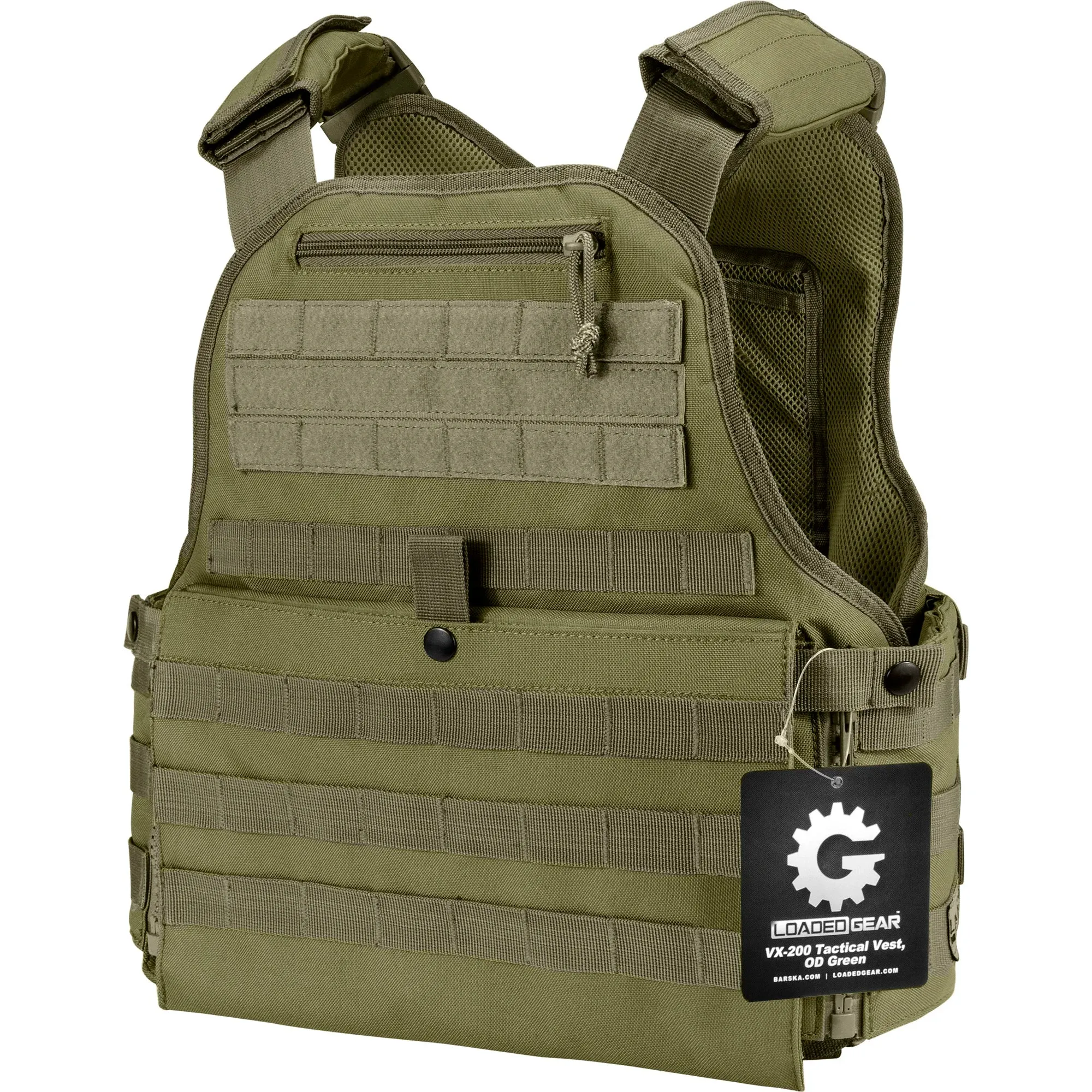 Loaded Gear VX-500 Tactical Vests | Black, OD Green | BI12260, BI12290