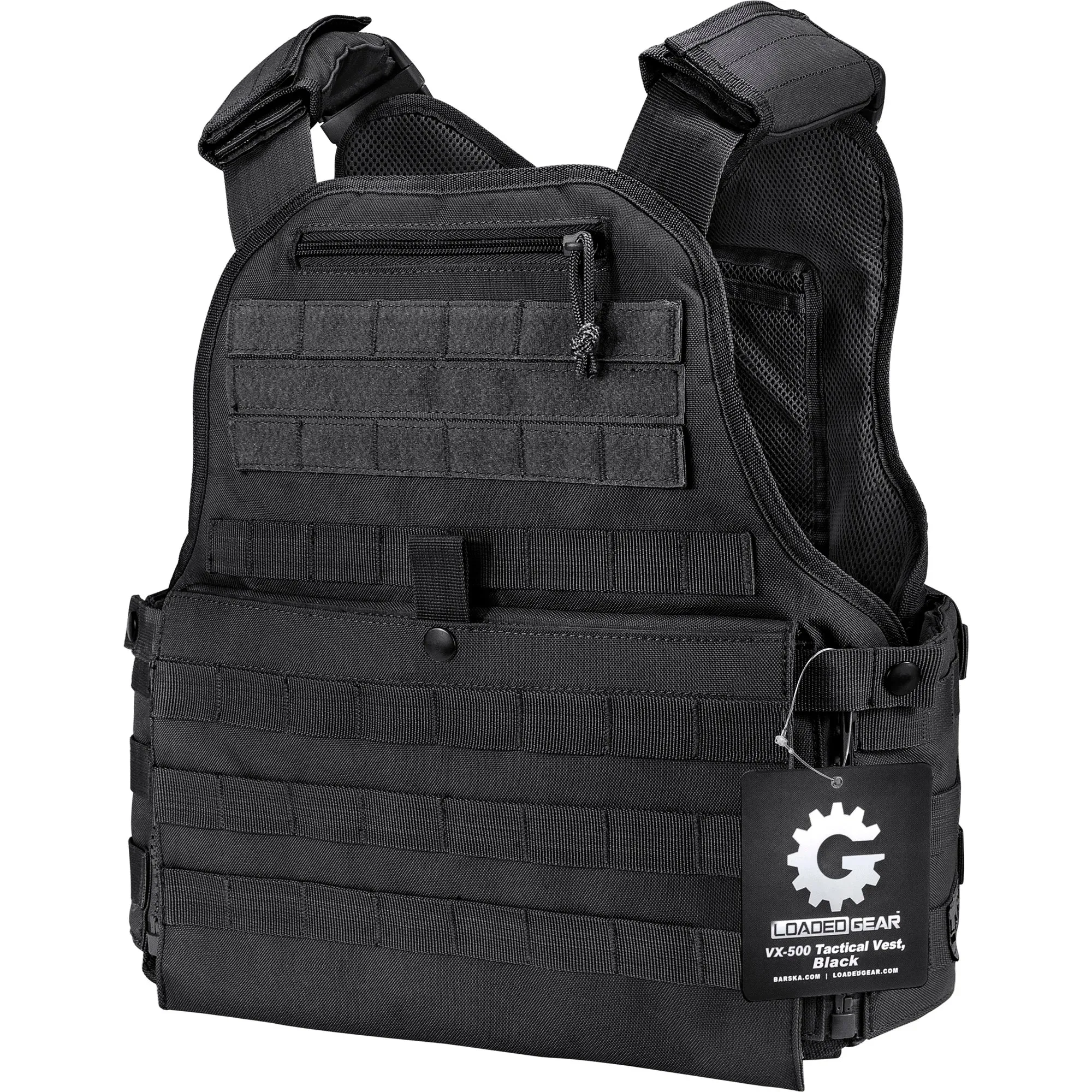 Loaded Gear VX-500 Tactical Vests | Black, OD Green | BI12260, BI12290
