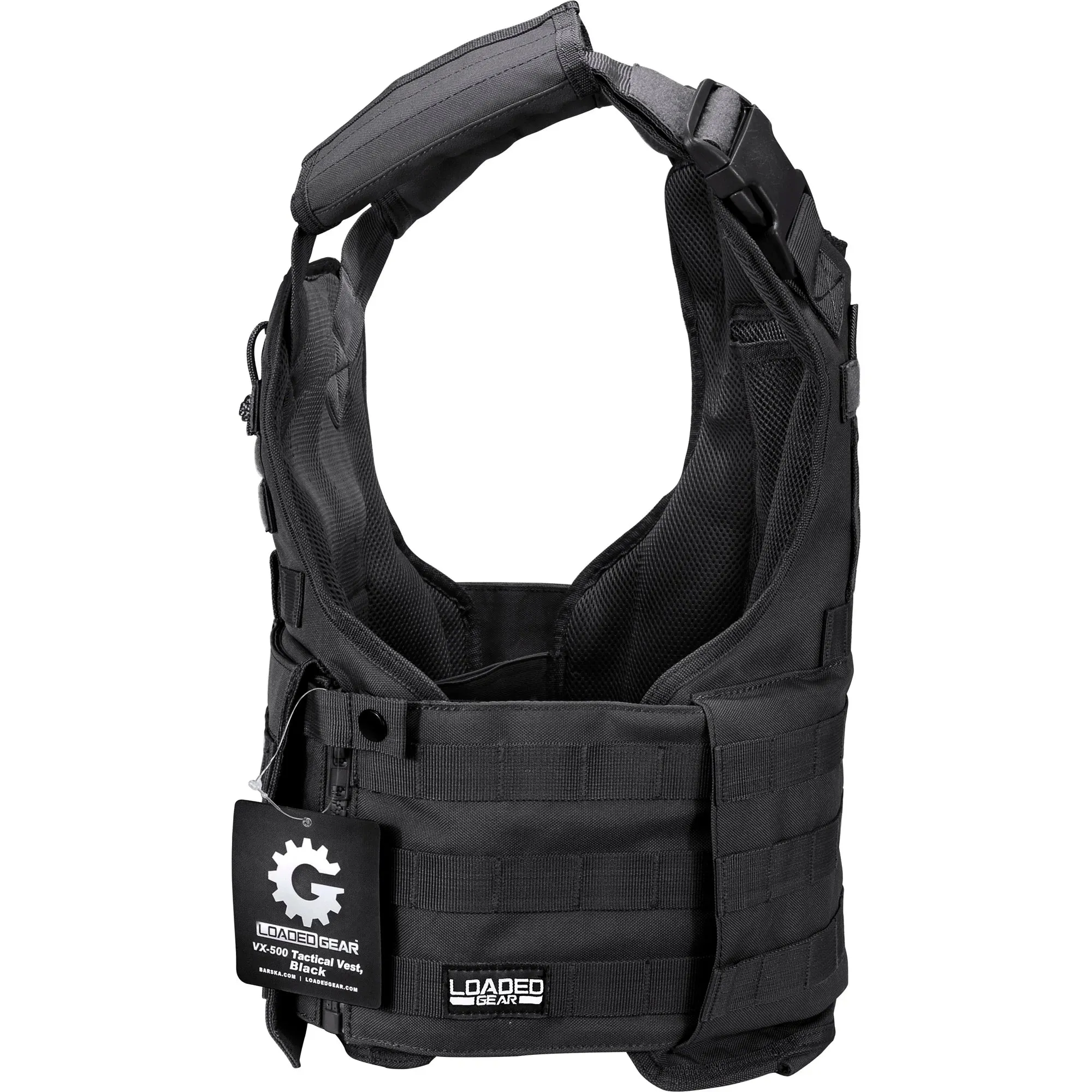 Loaded Gear VX-500 Tactical Vests | Black, OD Green | BI12260, BI12290