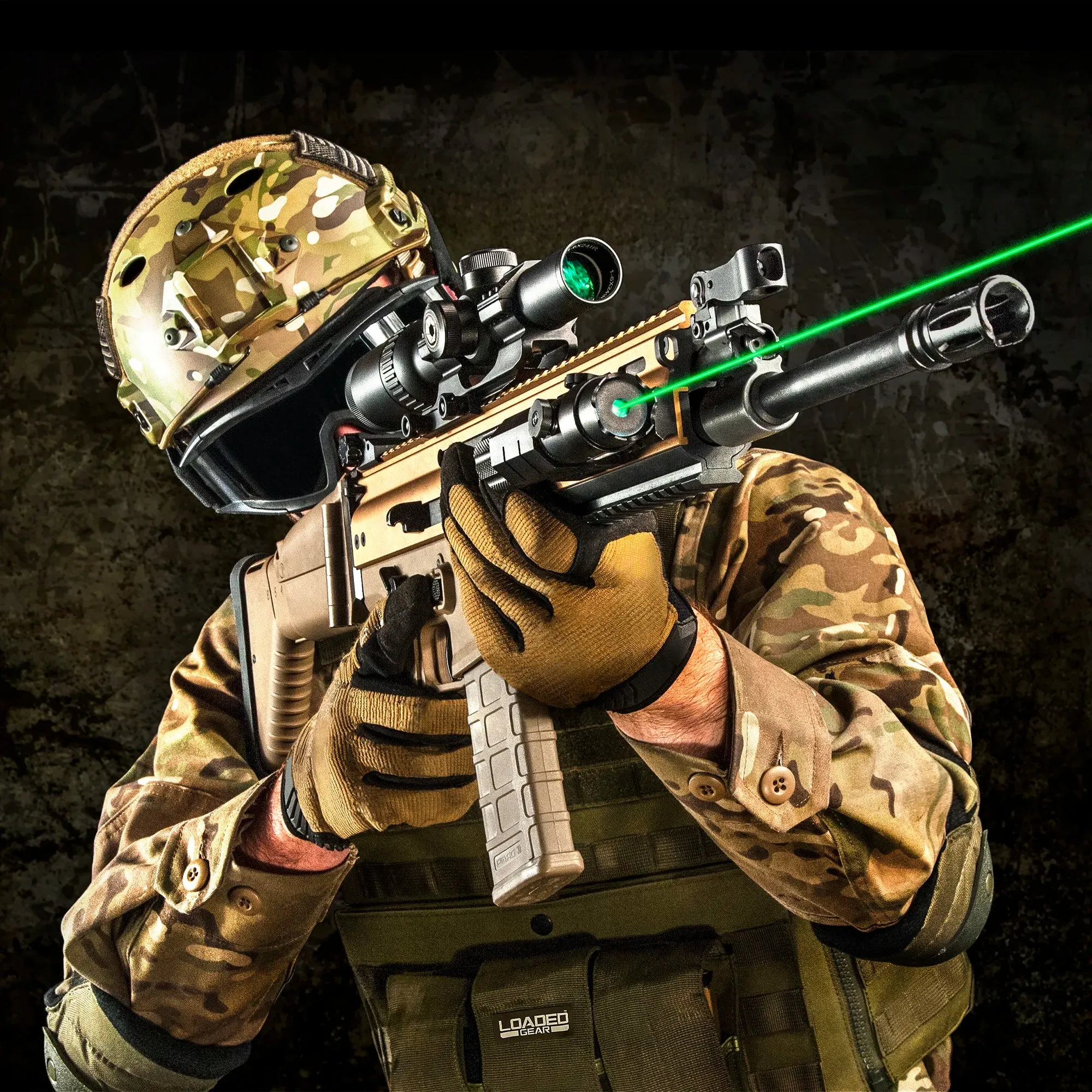 Loaded Gear VX-500 Tactical Vests | Black, OD Green | BI12260, BI12290