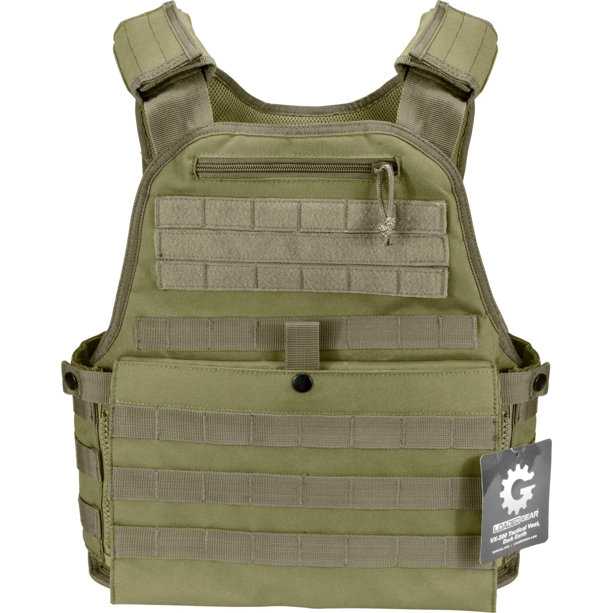 Loaded Gear VX-500 Tactical Vests | Black, OD Green | BI12260, BI12290
