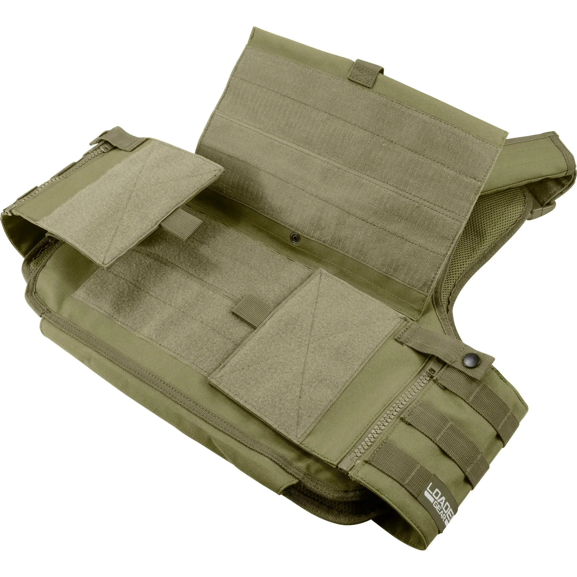 Loaded Gear VX-500 Tactical Vests | Black, OD Green | BI12260, BI12290