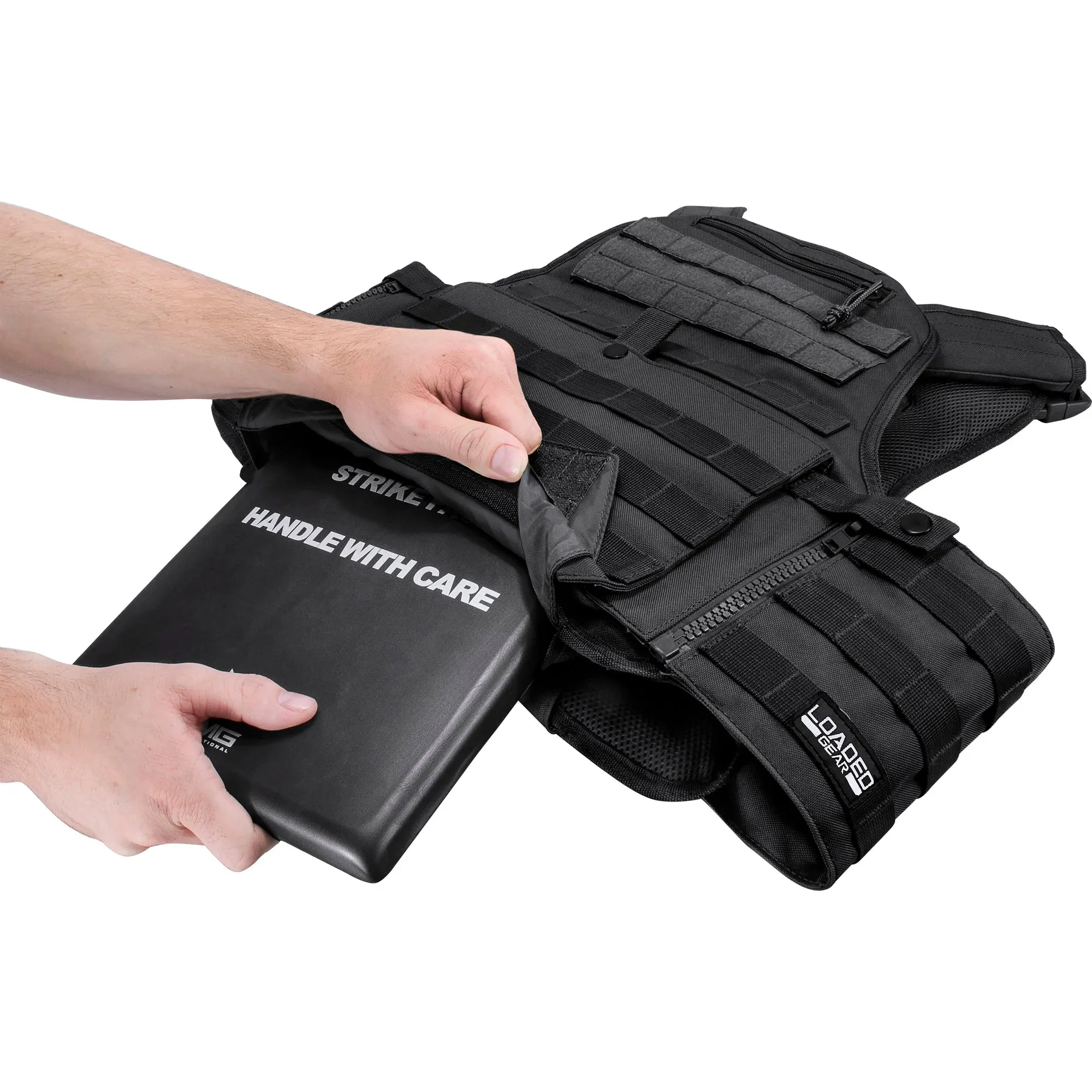 Loaded Gear VX-500 Tactical Vests | Black, OD Green | BI12260, BI12290