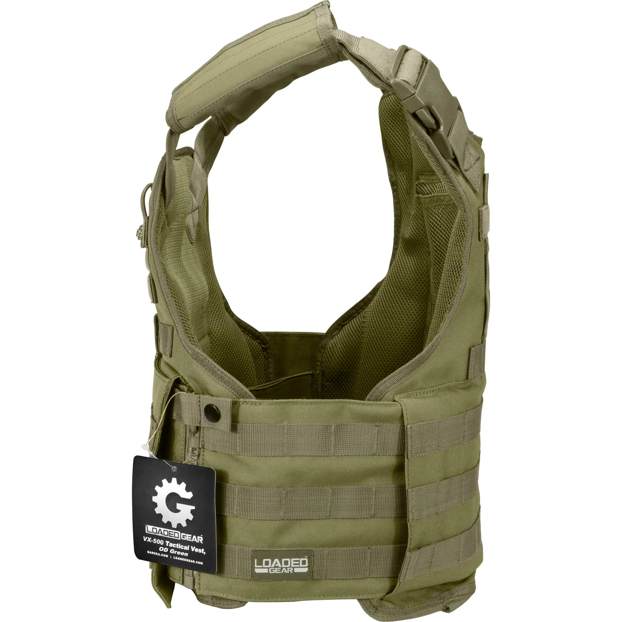 Loaded Gear VX-500 Tactical Vests | Black, OD Green | BI12260, BI12290