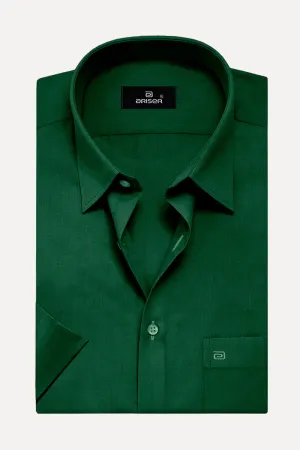 Luxor - Dark Green Formal Shirts for Men | Ariser