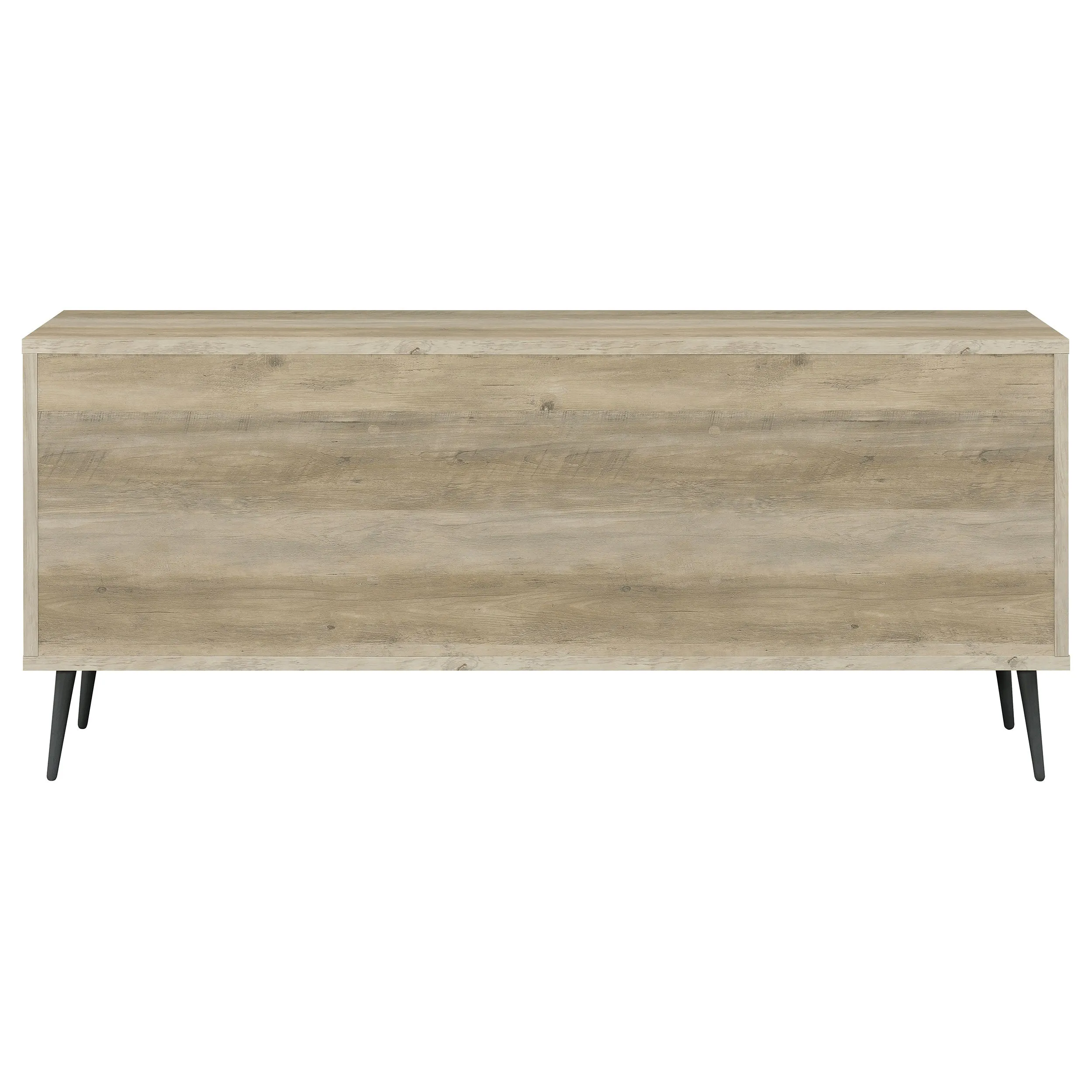 Maeve 2-door Engineered Wood Cabinet Antique Pine and Grey