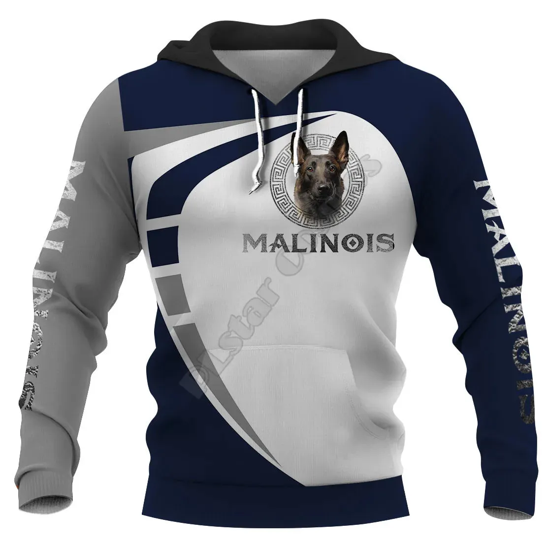 Malinois 3D Printed Hoodies Pullover Men For Women Funny Animal Sweatshirts Fashion Cosplay Apparel Sweater 02