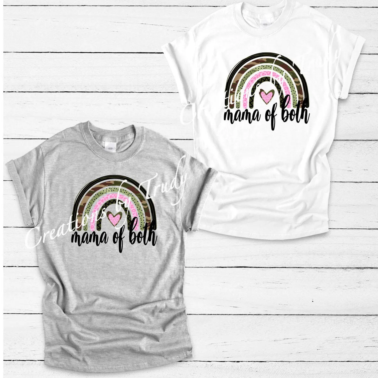 Mama of both- T SHIRT