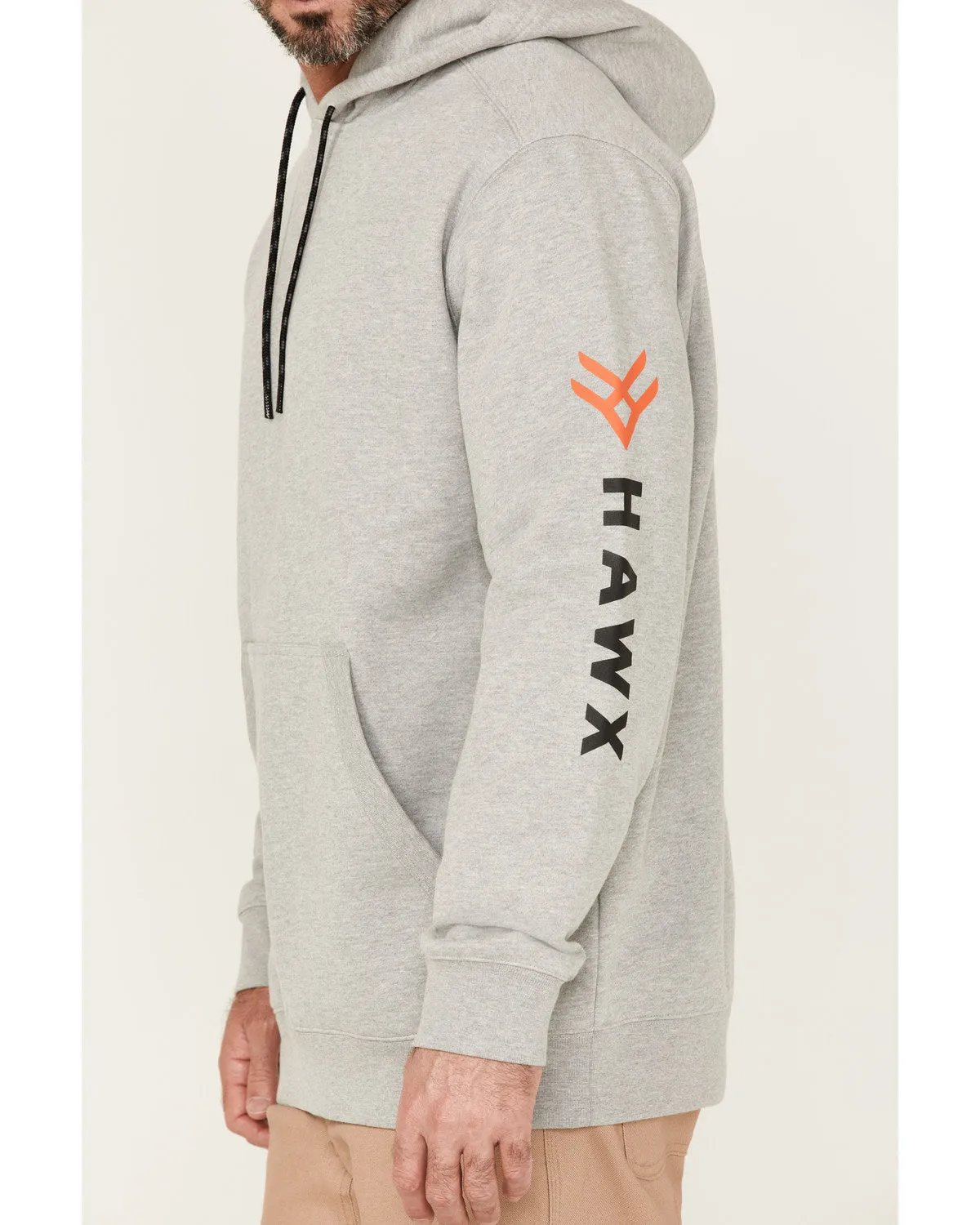 Men's Primo Logo Graphic Fleece Hooded Work Sweatshirt