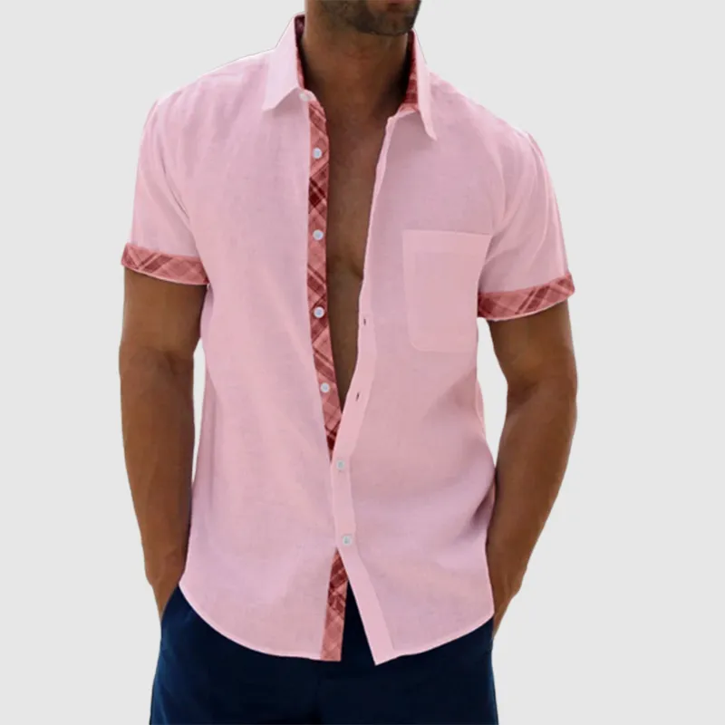 Men's Summer Linen Shirt