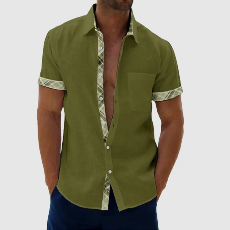 Men's Summer Linen Shirt