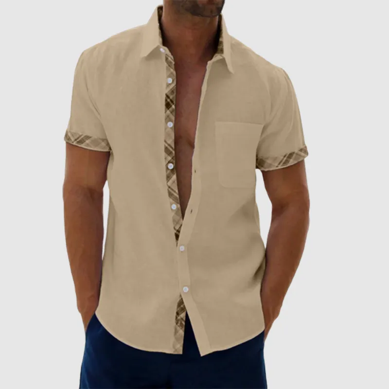 Men's Summer Linen Shirt