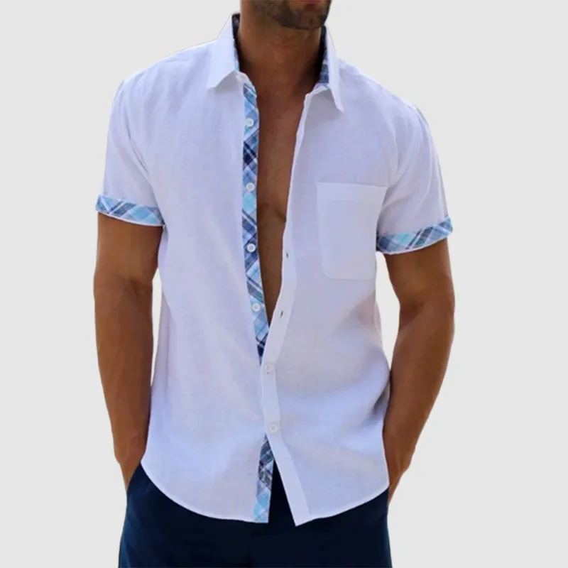 Men's Summer Linen Shirt