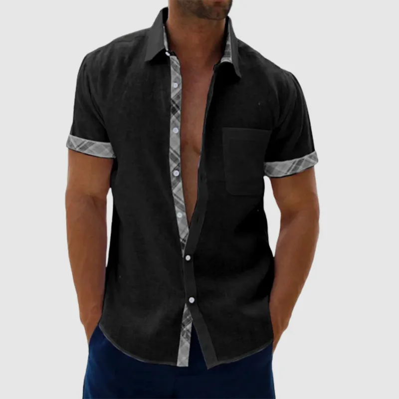 Men's Summer Linen Shirt