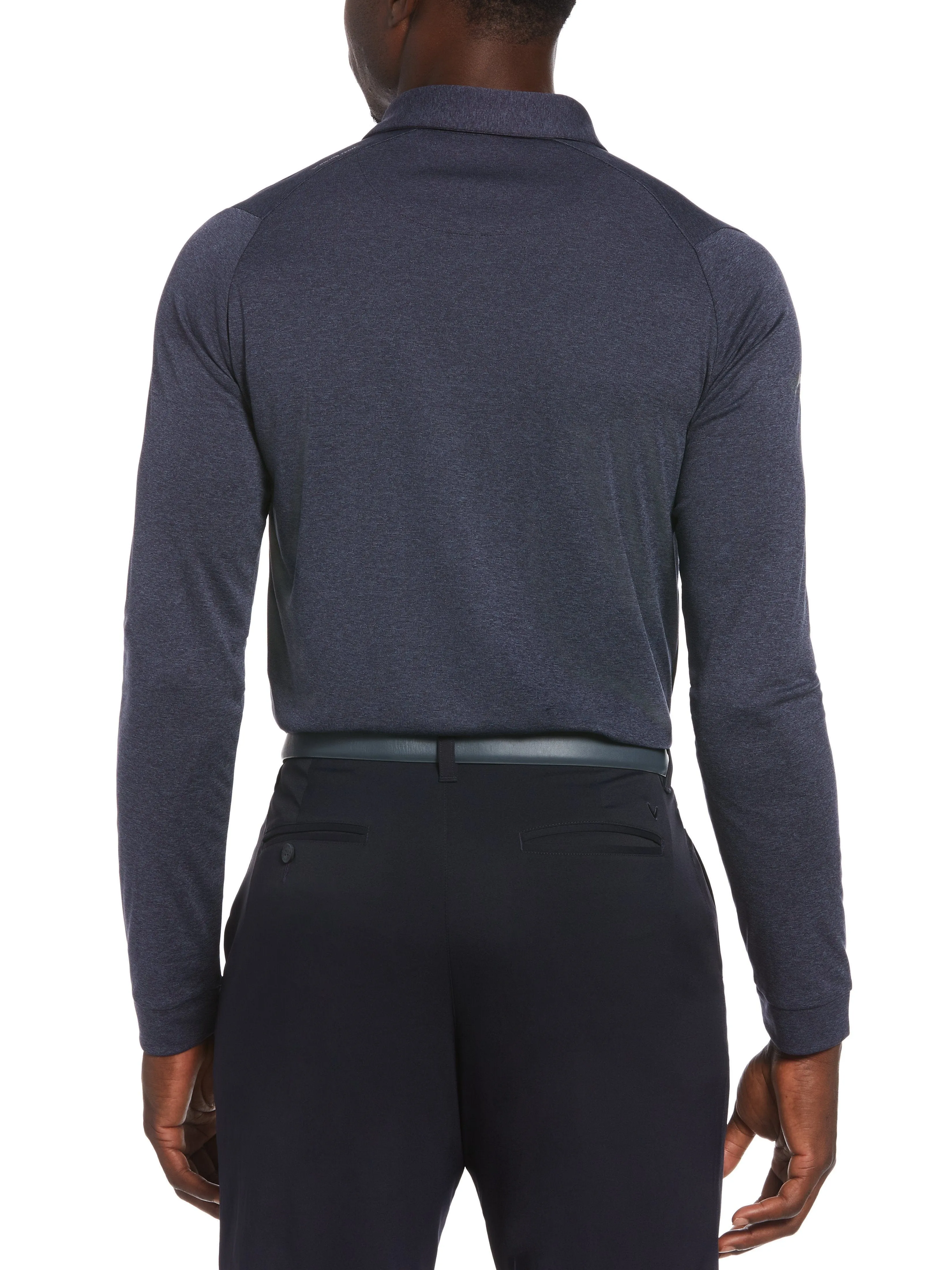 Mens Swing Tech™ Essential Long Sleeve Polo