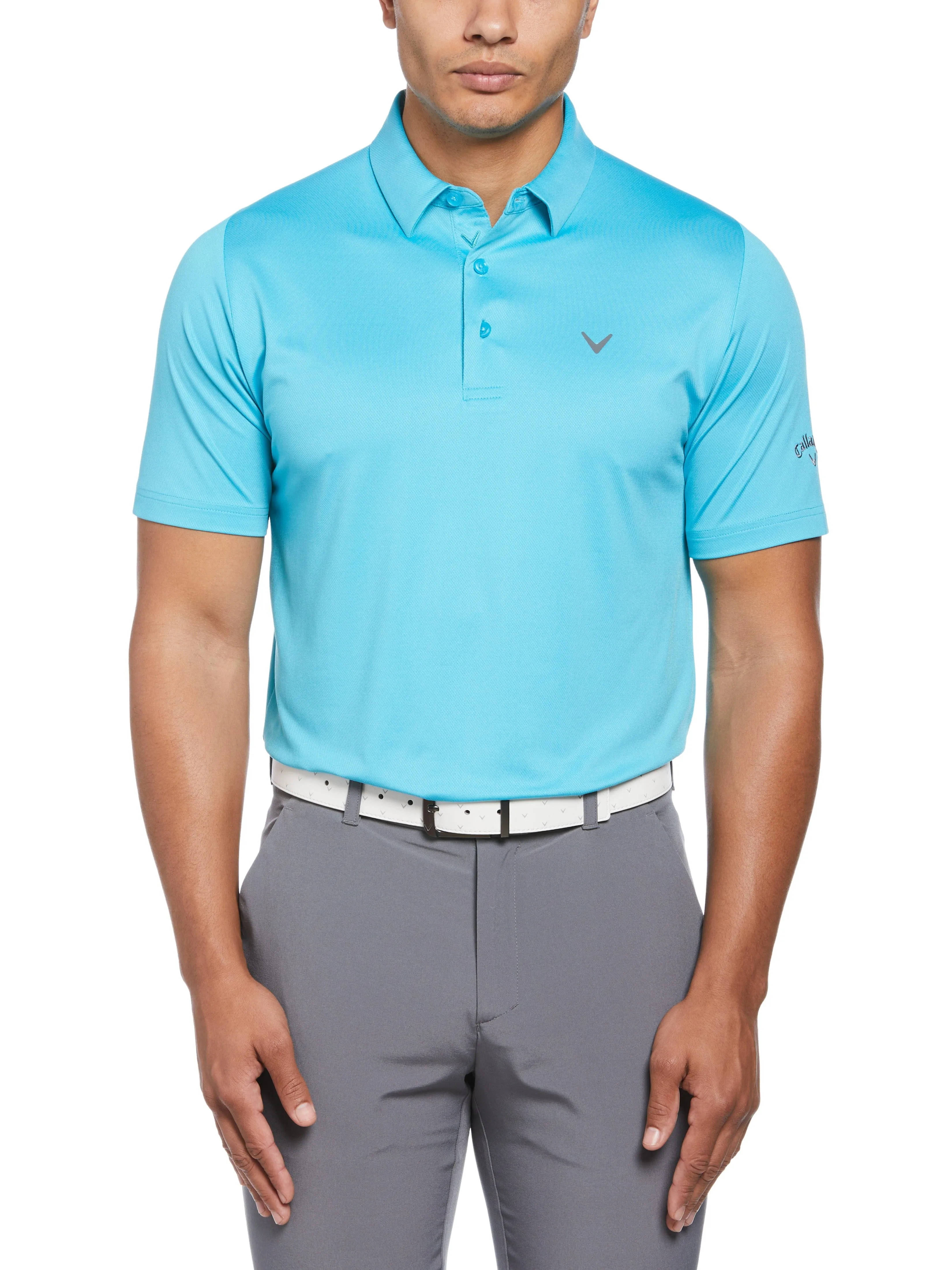 Mens Swing Tech™ Solid Polo