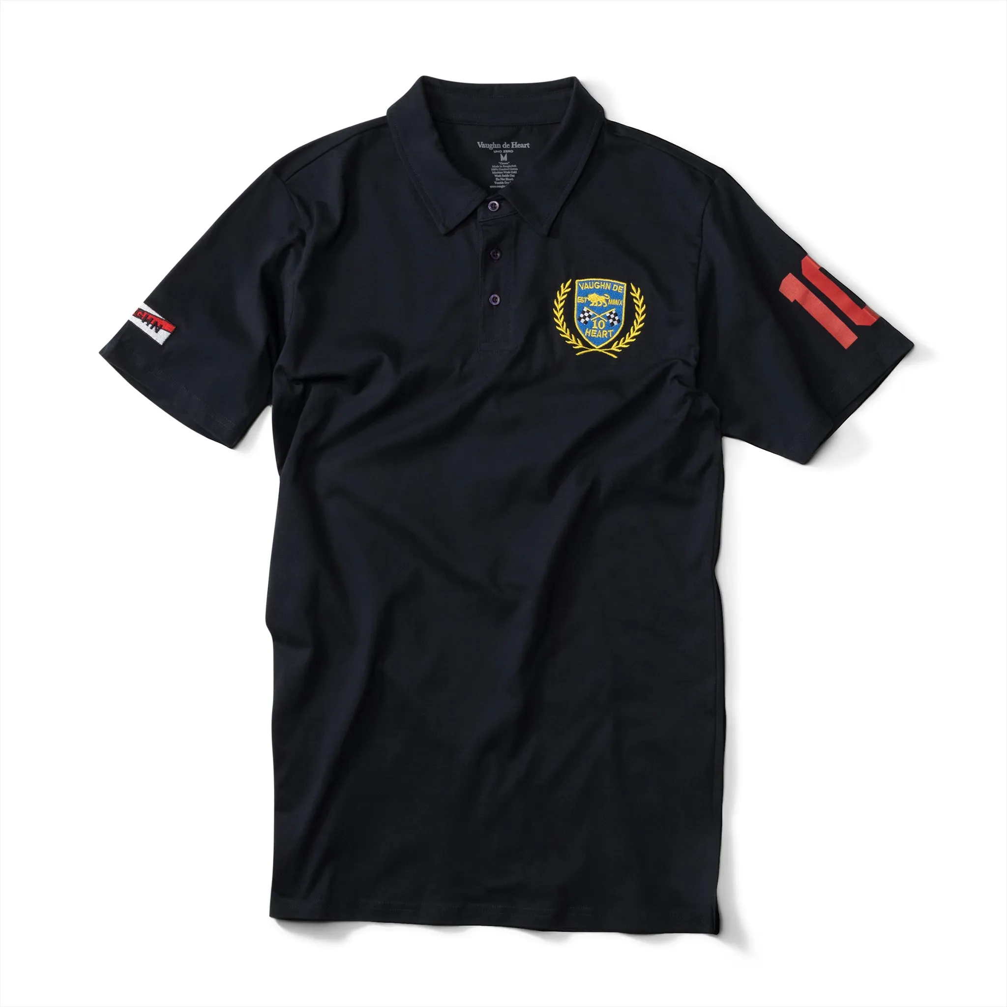 Men's - Uno Zero Corona Navy Blue Polo
