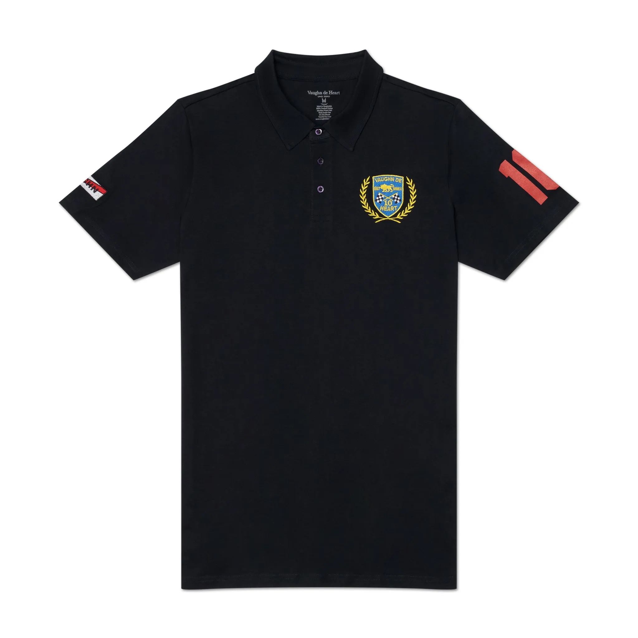 Men's - Uno Zero Corona Navy Blue Polo