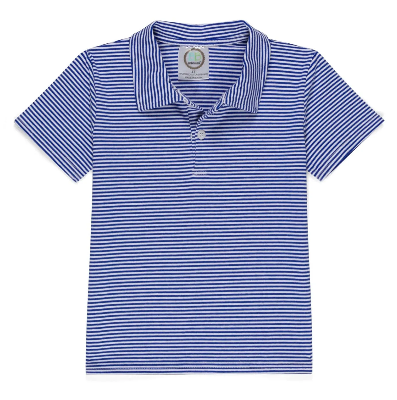 Micro-stripe Polo